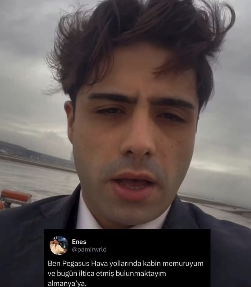 Pegasus Kabin Memuru Almanya’ya İltica Etti Pegasus Kabin Memuru Almanya’ya İltica Etti