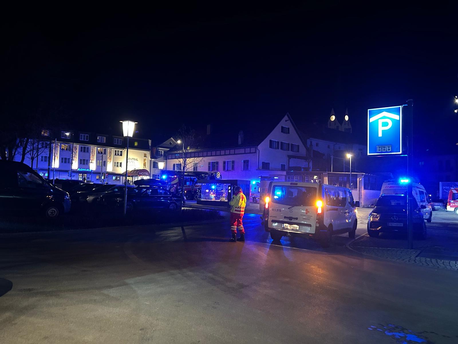 Feldkirch’te Çok Katlı Bir Apartmanda Yangın Feldkirch’te Çok Katlı Bir Apartmanda Yangın