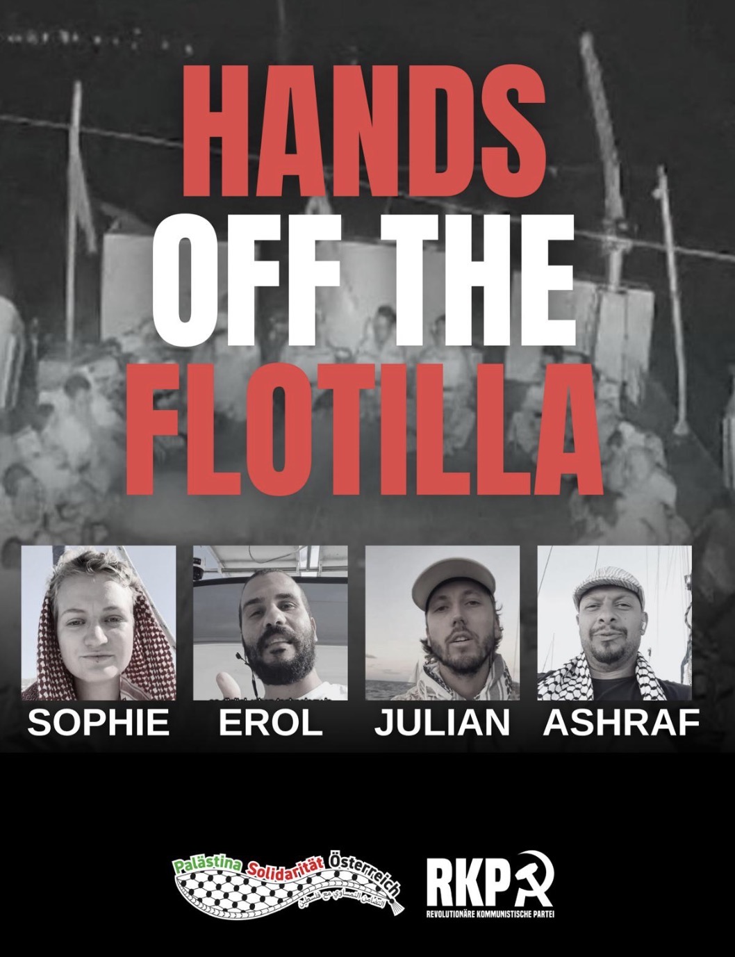 Vorarlberg: Flotillaya Dokunma – Basın Açıklaması