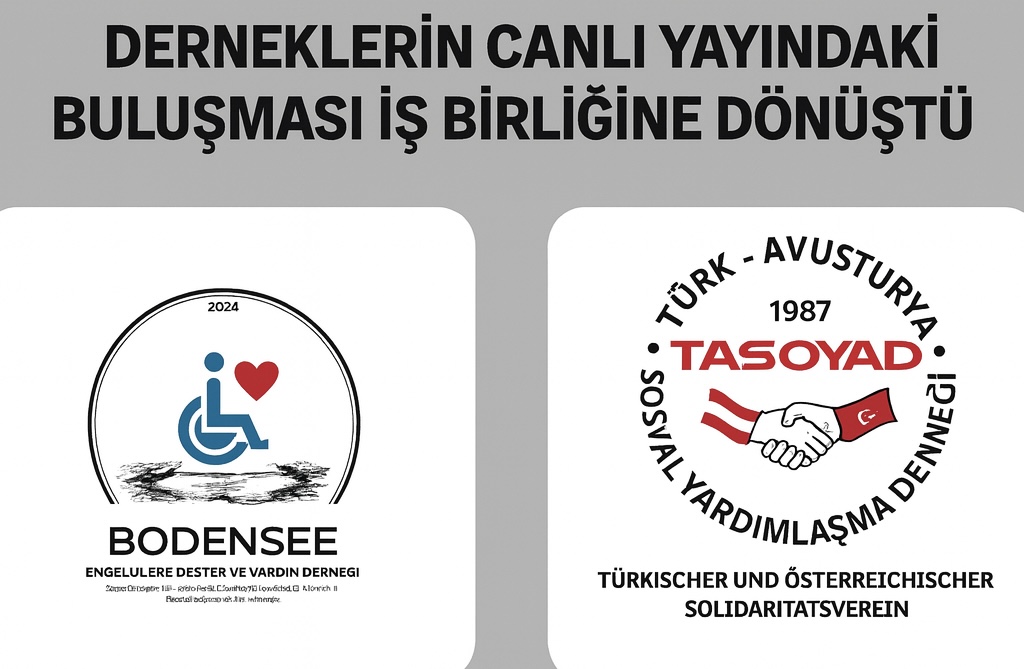 Vorarlberg’de Örnek Dayanışma: Derneklerin Canlı Yayındaki Buluşması İş Birliğine Dönüştü