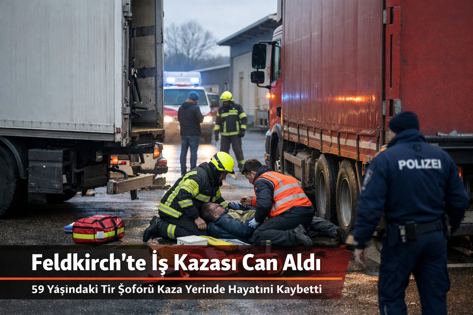 Feldkirch’te iş kazası can aldı Feldkirch’te iş kazası can aldı