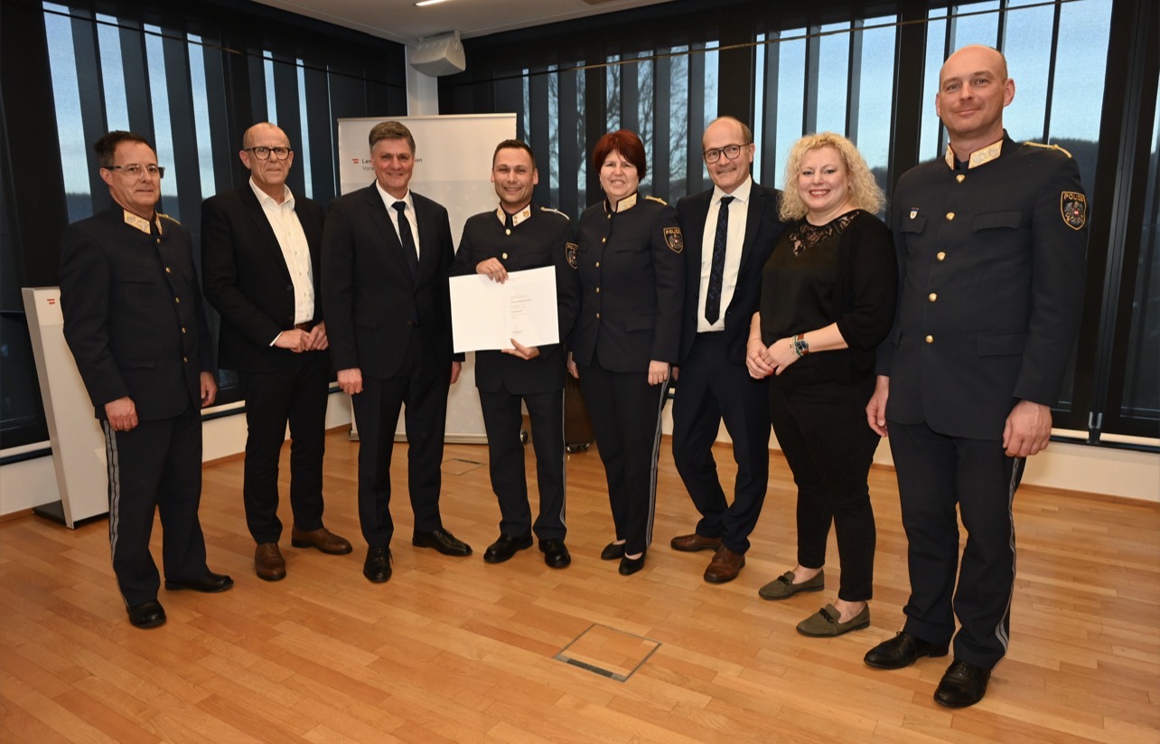 Polis Kontrol Müfettişi Markus Berchtold, Frastanz Polis Karakolu’nun Yeni Komutanı Oldu Polis Kontrol Müfettişi Markus Berchtold, Frastanz Polis Karakolu’nun Yeni Komutanı Oldu