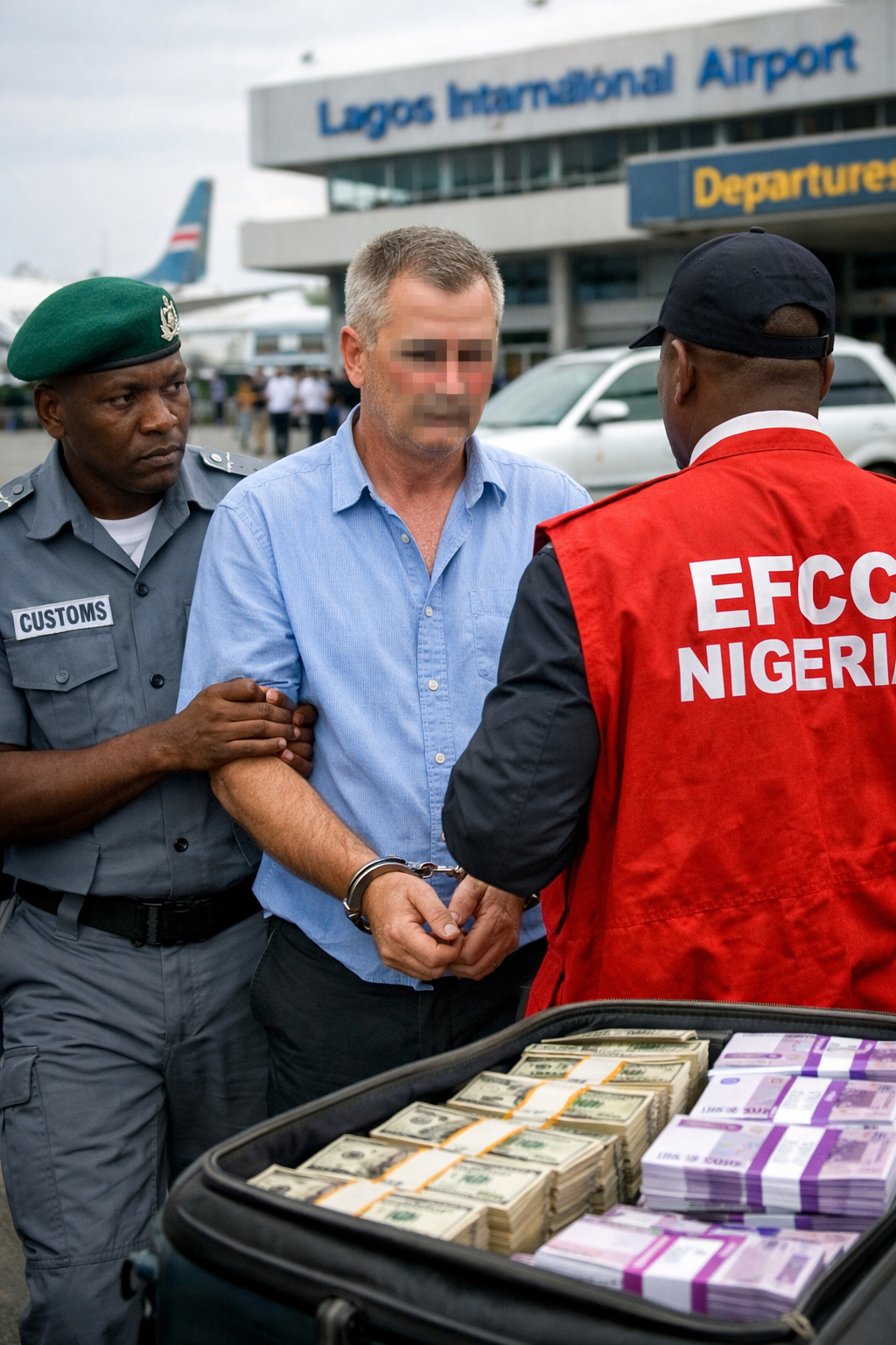 Vorarlberg'li iş adamı Nigjeryada: 1,4 Milyon Avroluk Nakit Yakalandı Vorarlberg'li iş adamı Nigjeryada: 1,4 Milyon Avroluk Nakit Yakalandı