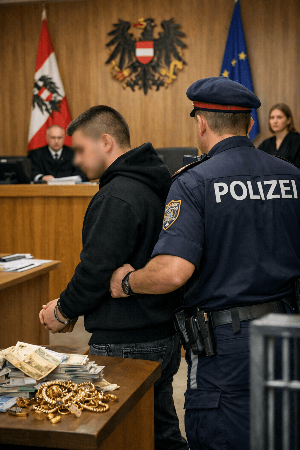 Avusturya’da Yaşlıları Hedef Alan Dolandırıcılık Şebekesine Ağır Darbe: 22 Yaşındaki Sanığa 4 Yıl Hapis