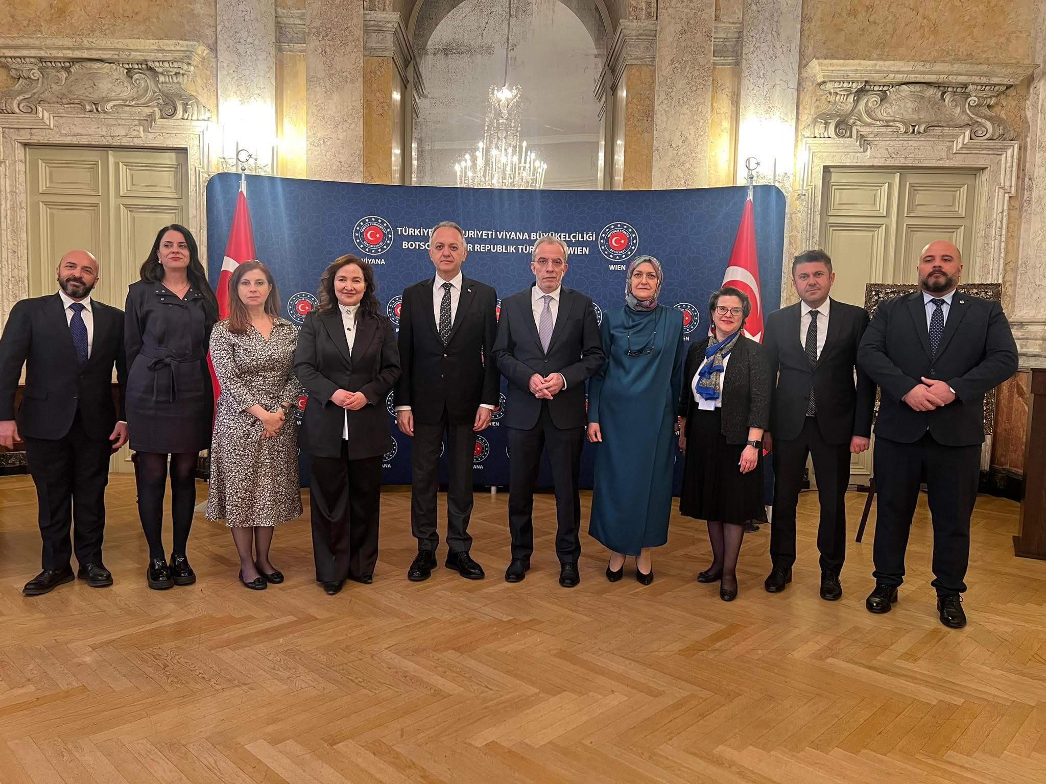 Kültür Diplomasisi Viyana’da Sahada: Yazgı’dan Büyükelçiliğe Ziyaret