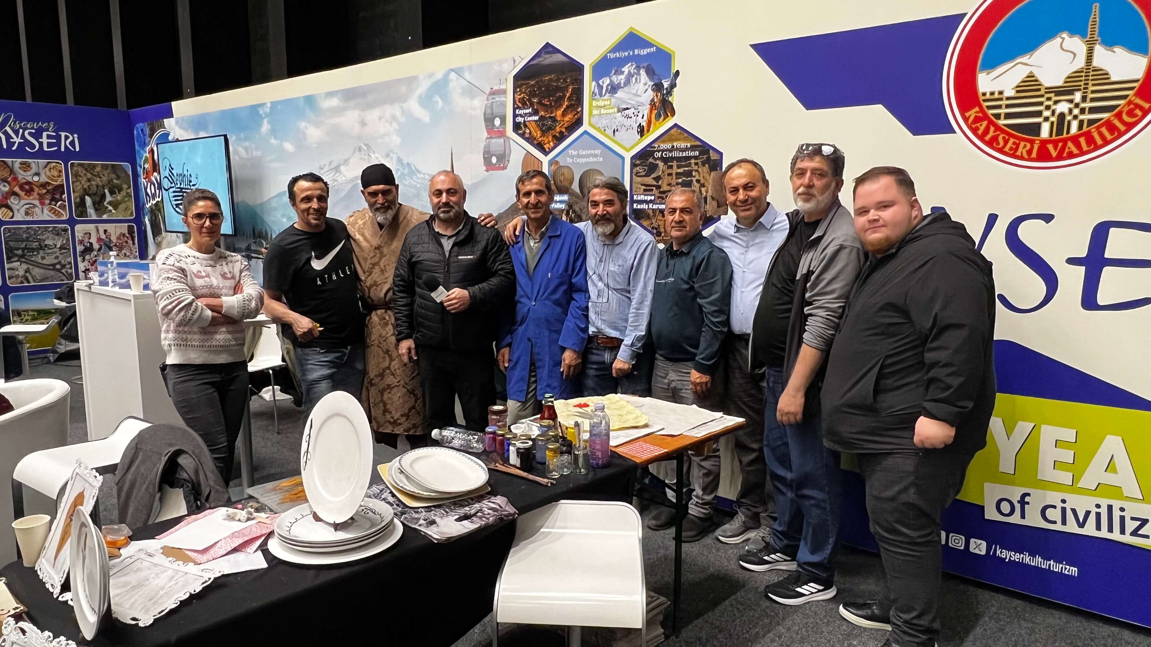 19. Kültür Fuarı’nda Kayseri Rüzgarı