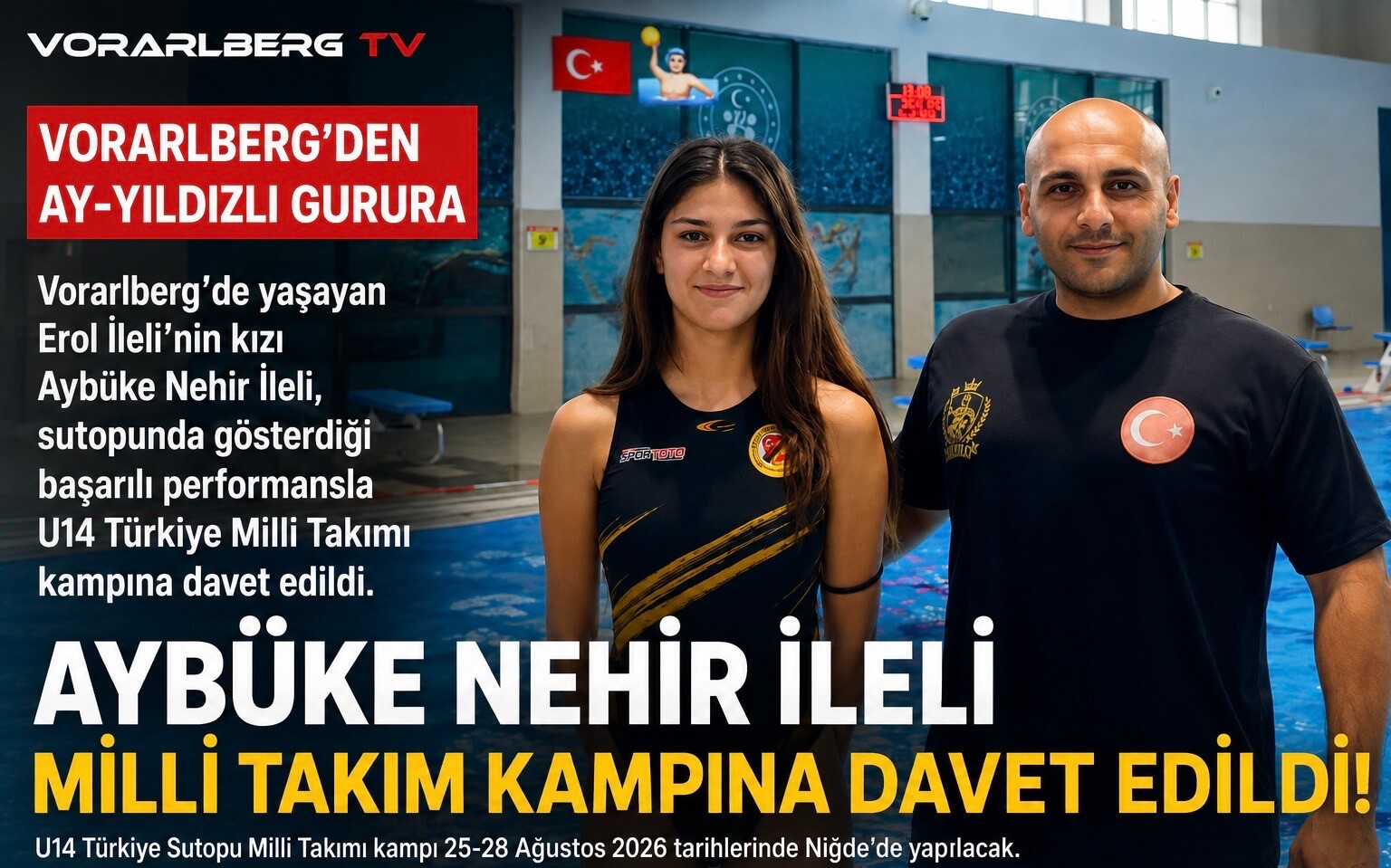 Vorarlberg’den Türkiye’ye Uzanan Gurur: Aybüke Milli Takım Kampında!