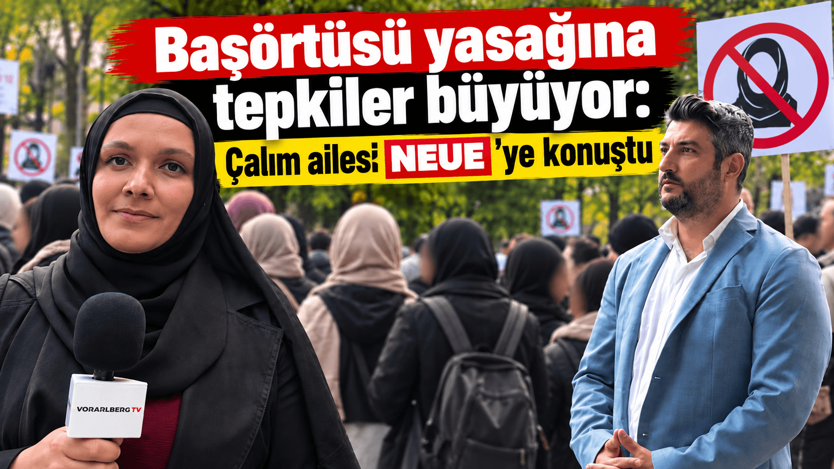 Başörtüsü yasağına tepkiler büyüyor: Çalım ailesi NEUE’ye konuştu